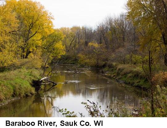 Baraboo River, Seymour Creek and Upper Baraboo River,Crossman Creek and Little Baraboo River Watershed (LW23)