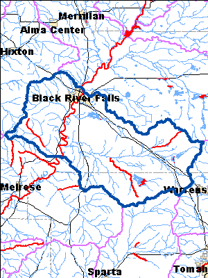 Impaired Water in Trout Run and Robinson Creeks Watershed
