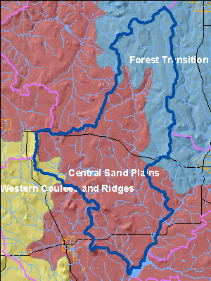 Ecological Landscapes for Fivemile and Wedges Creeks Watershed
