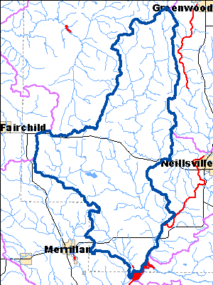 Impaired Water in Fivemile and Wedges Creeks Watershed