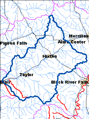 Impaired Water in Upper Trempealeau River Watershed
