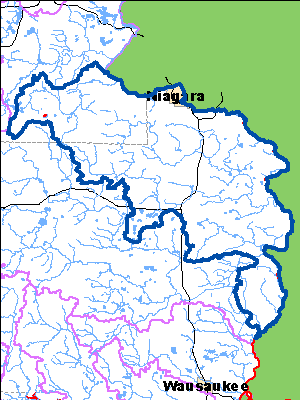 Impaired Water in Pemebonwon and Middle Menominee Rivers Watershed