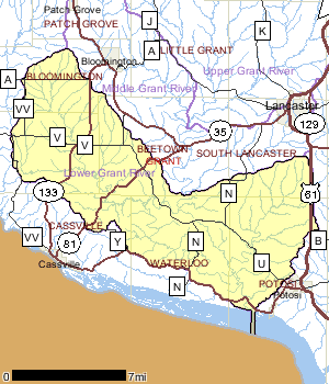 Lower Grant River Watershed