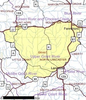 Upper Grant River Watershed