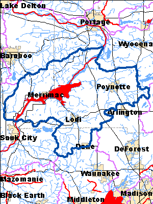 Impaired Water in Lake Wisconsin Watershed