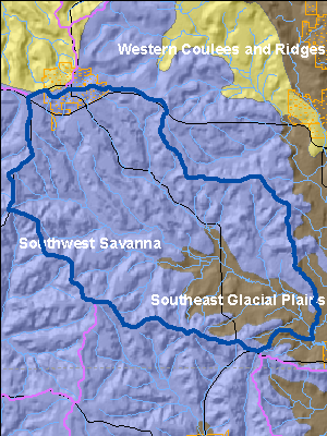 Ecological Landscapes for West Branch Sugar River - Mt. Vernon Cre Watershed