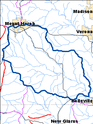 Impaired Water in West Branch Sugar River - Mt. Vernon Cre Watershed