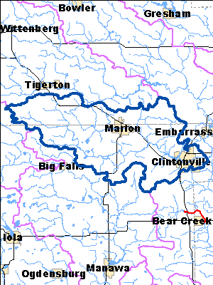 Impaired Water in Pigeon River Watershed