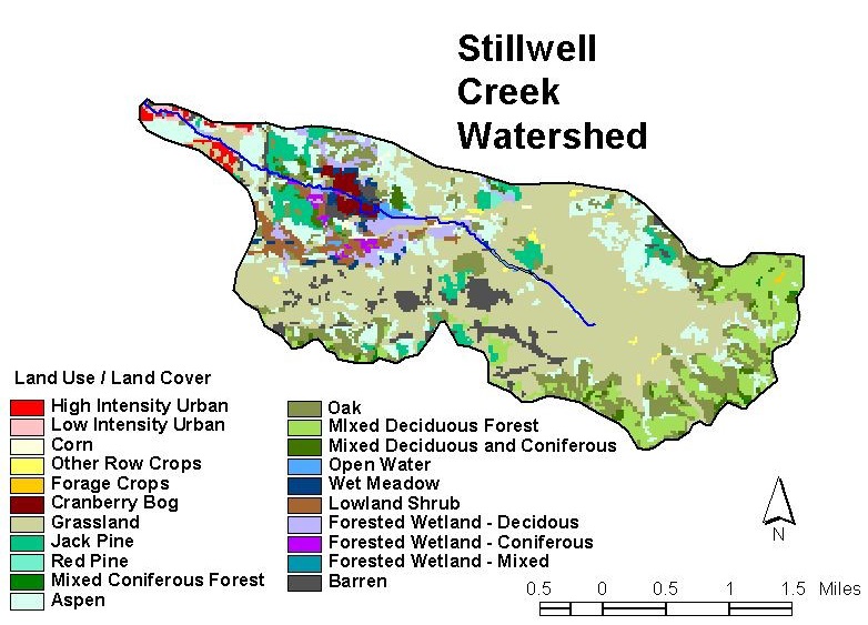 Stillwell Creek, Upper La Crosse River Watershed (BL06)