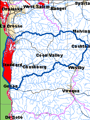 Impaired Water in Coon Creek Watershed
