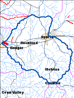 Impaired Water in Little La Crosse River Watershed