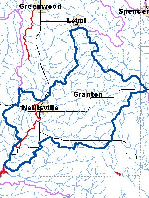 Impaired Water in O'Neill and Cunningham Creeks Watershed