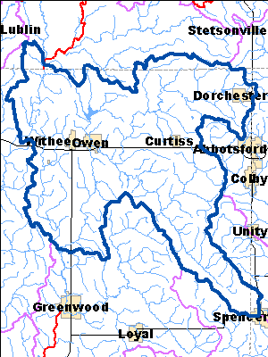 Impaired Water in Popple River Watershed