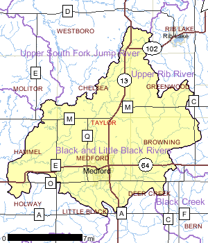Black and Little Black Rivers Watershed