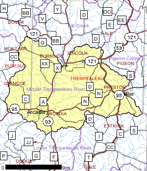 Middle Trempealeau River Watershed
