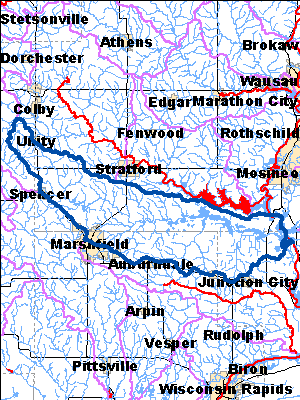 Impaired Water in Little Eau Pleine River Watershed