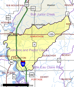 Johnson and Peplin Creeks Watershed