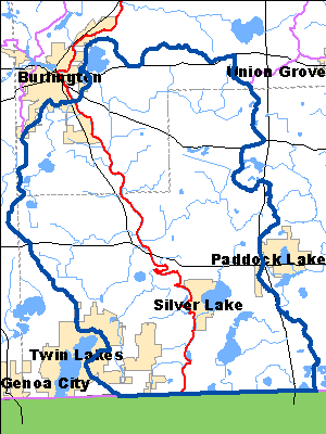 Impaired Water in Lower Fox River - Illinois Watershed