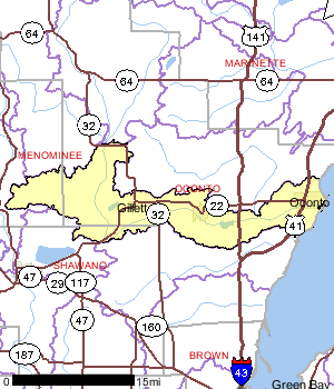 Lower Oconto River Watershed