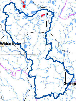 Impaired Water in South Branch Oconto River Watershed