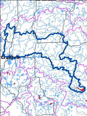 Impaired Water in Upper Peshtigo River Watershed