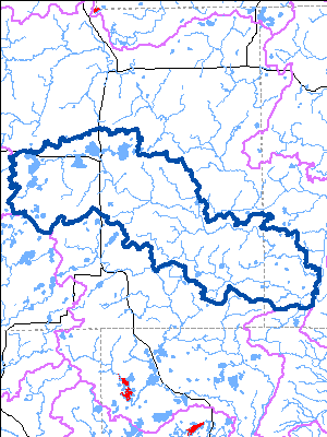 Impaired Water in Otter Creek and Rat River Watershed