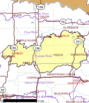 Popple River Watershed