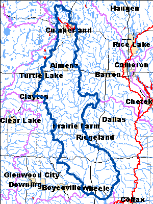 Impaired Water in Hay River Watershed