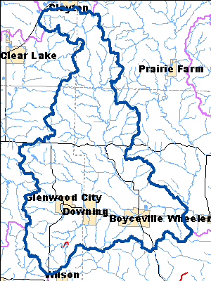 Impaired Water in South Fork Hay River Watershed