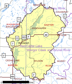 Red Cedar Lake Watershed