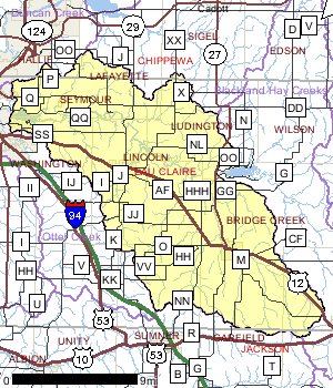 Lower Eau Claire River Watershed