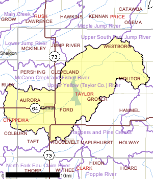 Upper Yellow (Taylor Co.) River Watershed