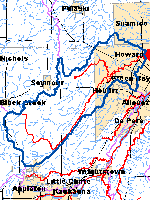 Impaired Water in Duck Creek Watershed