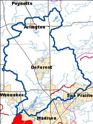 Impaired Water in Yahara River and Lake Mendota Watershed