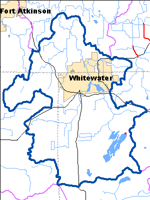 Impaired Water in Whitewater Creek Watershed