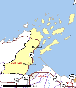 Bayfield Peninsula Southeast Watershed