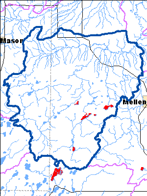 Impaired Water in Marengo River Watershed