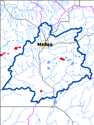 Impaired Water in Upper Bad River Watershed