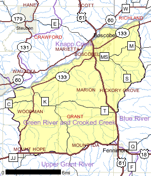 Green River and Crooked Creek Watershed