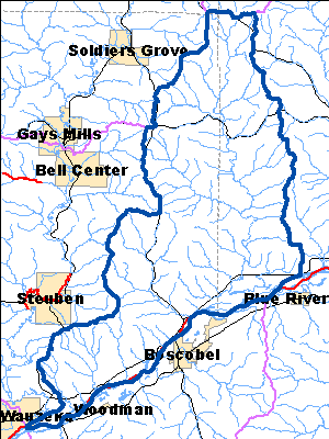 Impaired Water in Knapp Creek Watershed