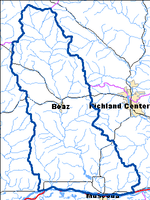 Impaired Water in Mill and Indian Creeks Watershed