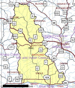 Mill and Indian Creeks Watershed