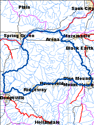 Impaired Water in Mill and Blue Mounds Creek Watershed