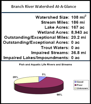 Branch River Watershed At-a-Glance