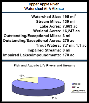 Upper Apple River Watershed At-a-Glance