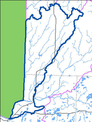 Impaired Water in Upper Tamarack River Watershed