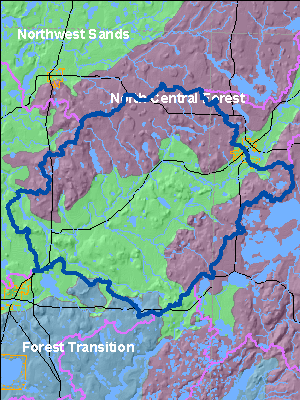 Ecological Landscapes for Trego Lake - Middle Namekagon River Watershed