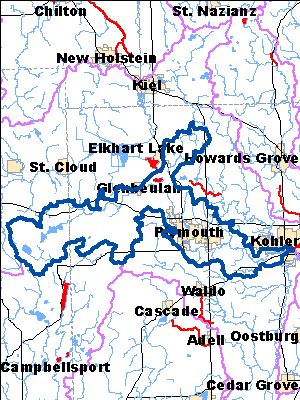Impaired Water in Mullet River Watershed