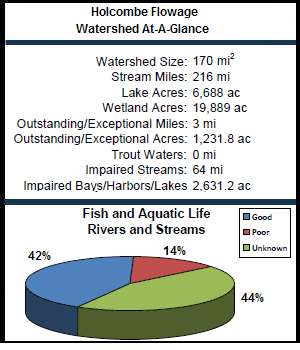 Holcombe Flowage Watershed At-a-Glance