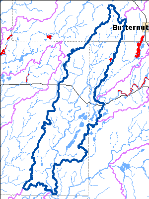 Impaired Water in Lower North Fork Flambeau River Watershed